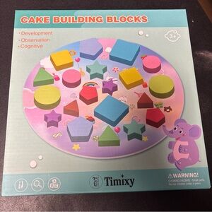 Timixy Cake Building Blocks Set, 3+, 20 PCS
